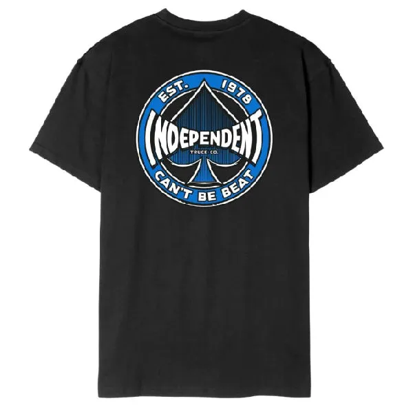 Camiseta Independent Tee Cant Be Beat 78 Black