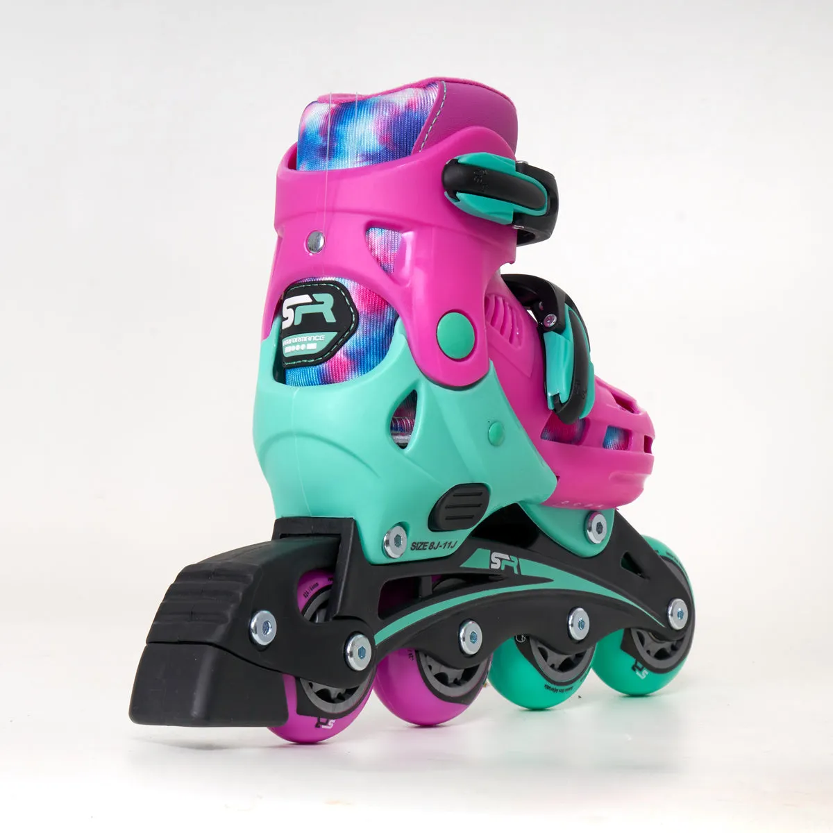 SFR Cyclone II Junior Adjustable Skates - Tie Dye